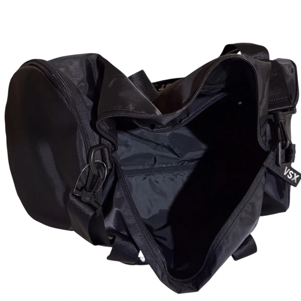 Victorias Secret VSX black nylon Duffle bag. - Picture 11 of 11